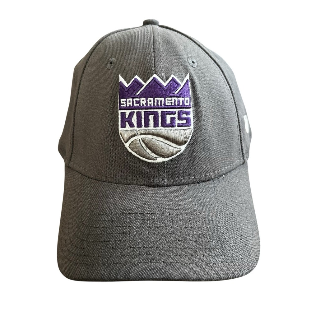 Sacramento Kings New Era 39THIRTY Hat M/L Gray NBA Basketball Golf Cap